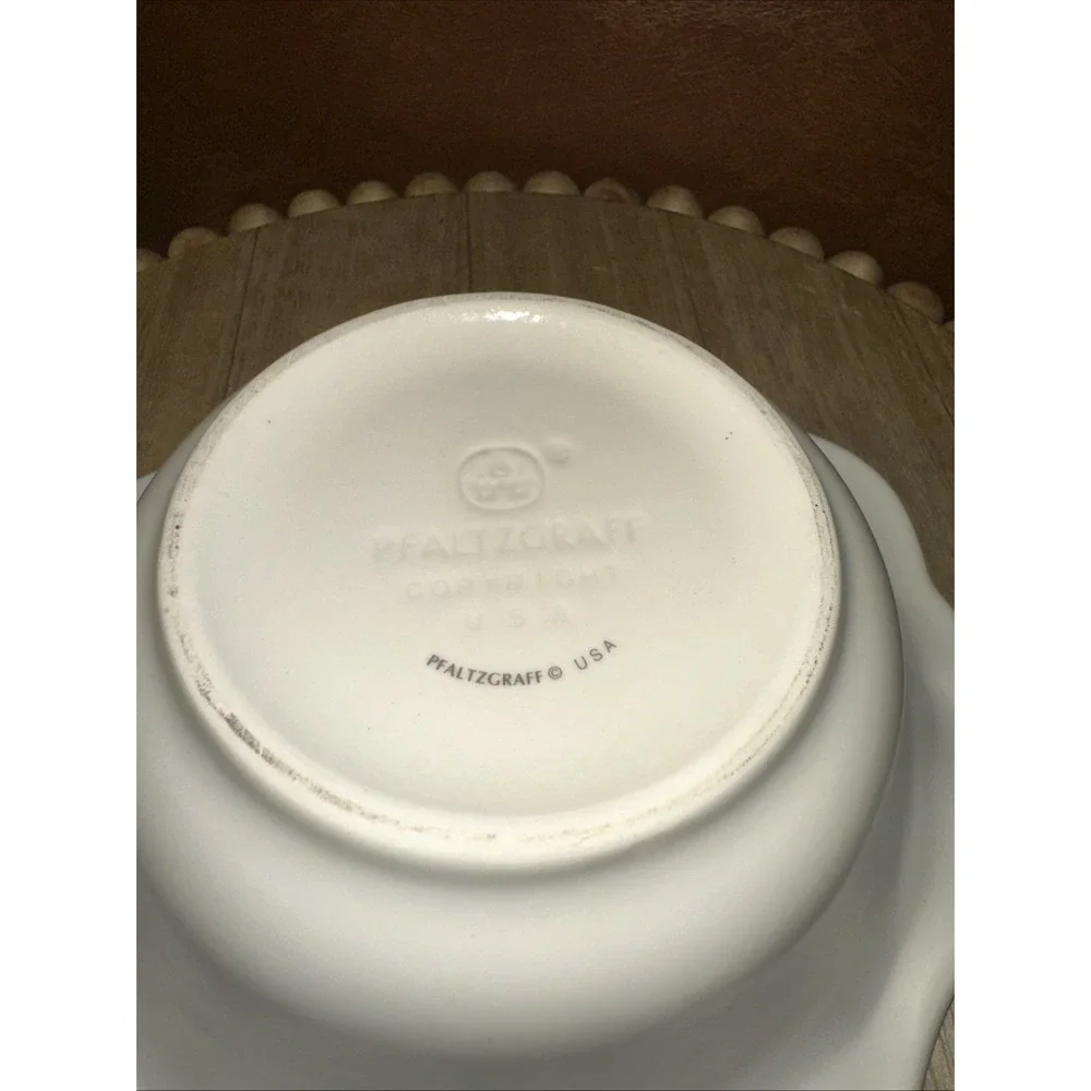 VTG Pfaltzgraff Tea Rose Fluted Bowl 7